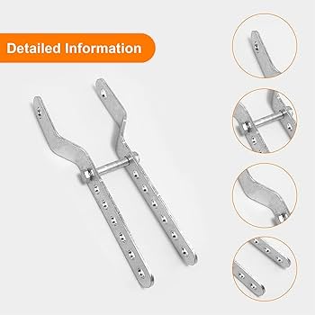 Amazon.co.jp: ボート トレーラー用キール ローラー、ブラケット付き