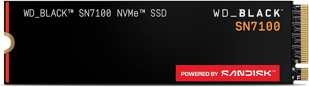 Amazon | WDS100T4X0E [WD_BLACK SN7100 NVMe SSD（1TB M.2(2280) PCIe