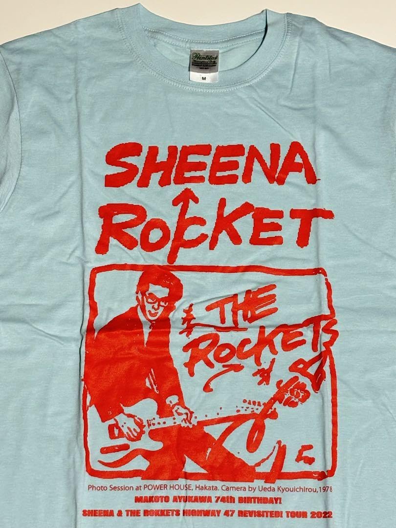 Amazon.co.jp: シーナ&ザ ロケッツ Tシャツ SHEENA & THE ROKKETS 鮎川