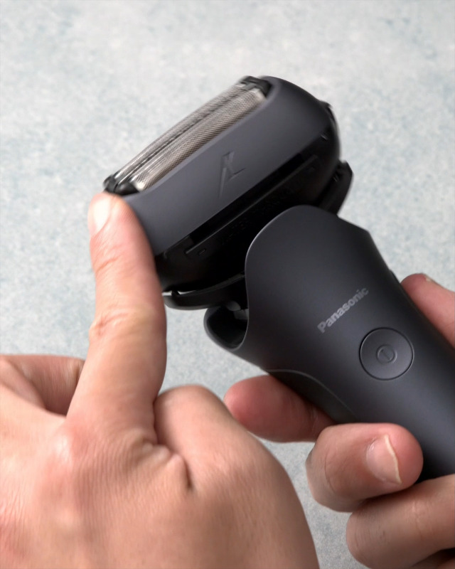 Amazon | パナソニック メンズシェーバー ラムダッシュ 3枚刃 黒 お