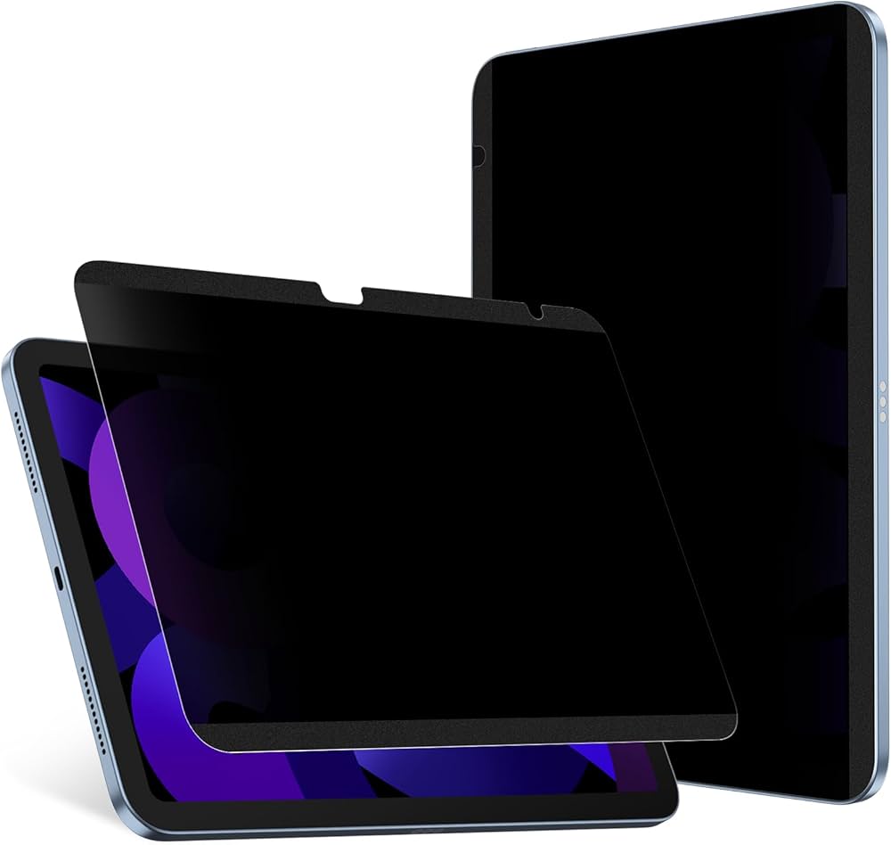 Amazon | 360度 マグネット式 覗き見防止フィルム iPad Air 13 インチ
