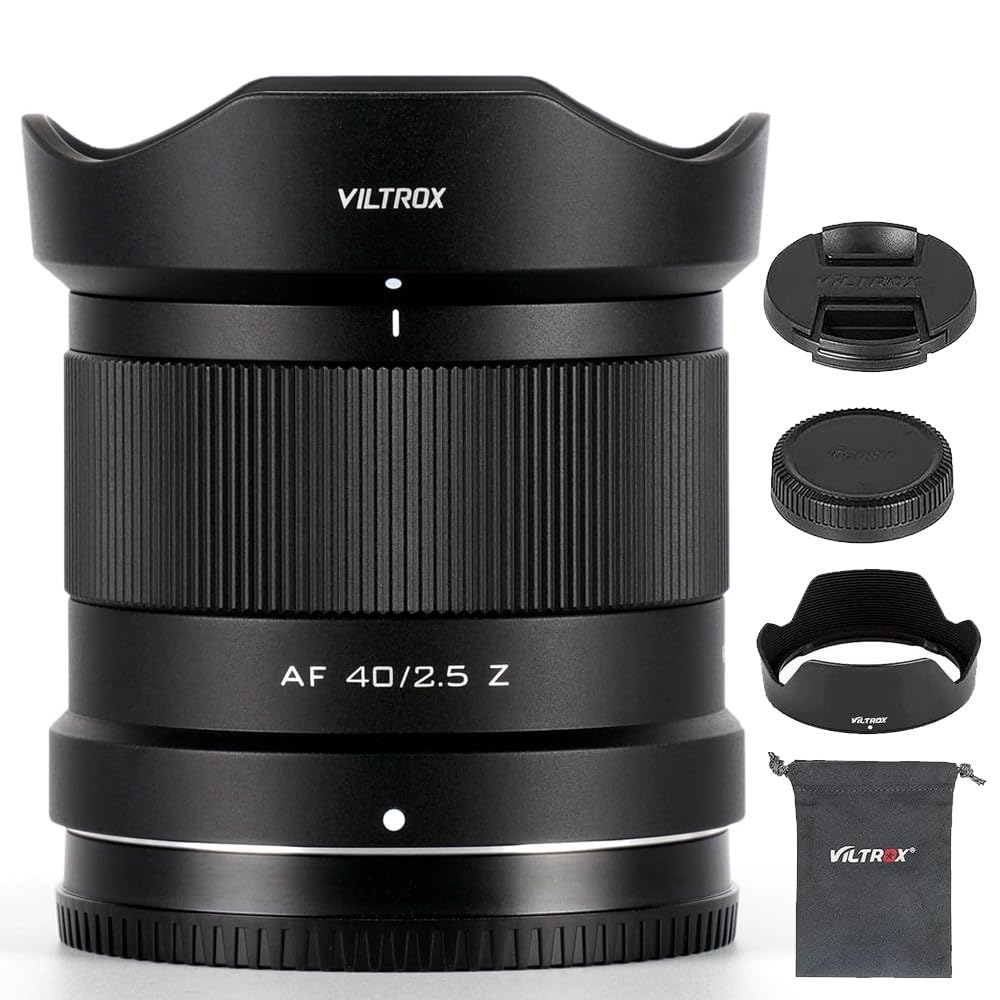 Amazon.co.jp: VILTROX 40mm F2.5 Zマウント フルフレーム オート