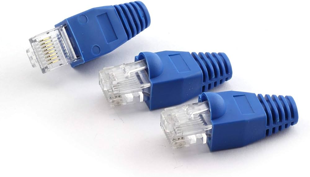 Amazon.com: ZYAMY 50pcs RJ45 8P8C Cat5e Network Cable Crystal