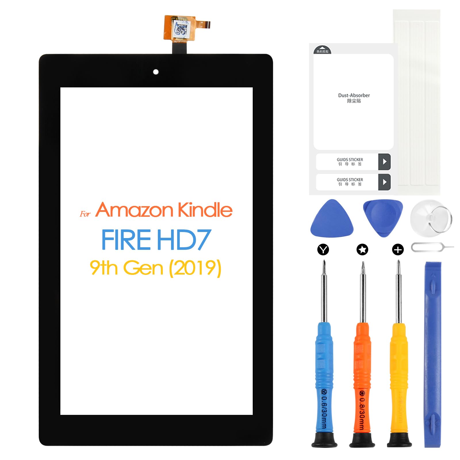 Amazon.com: Touch Screen for Amazon Kindle Fire HD7 HD 7 9th Gen