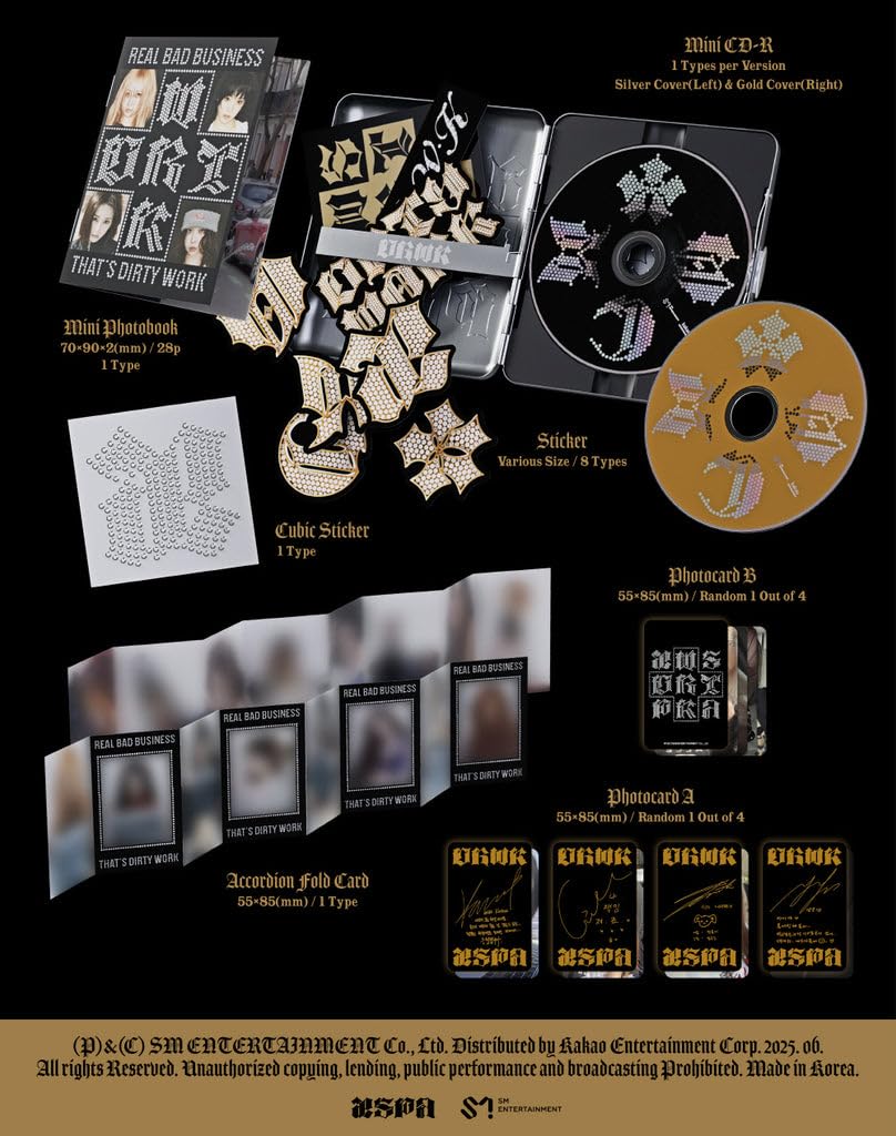 Amazon.co.jp: エスパ aespa Dirty Work [Dirty Case Ver.] Single