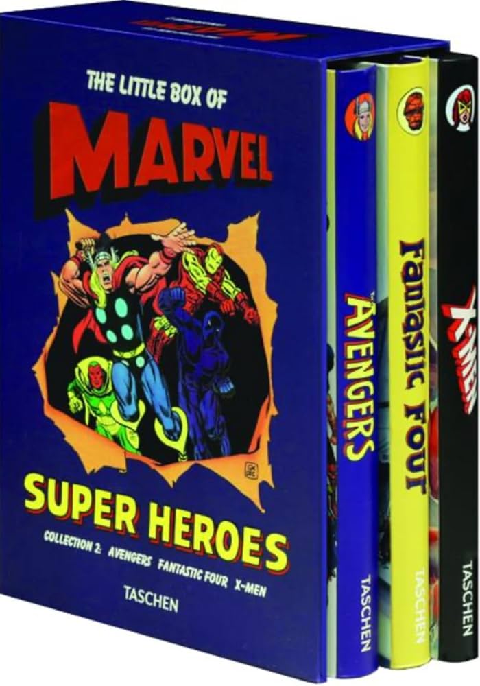 The Little Box of Marvel Super Heroes, Collection 1 and 2: Captain