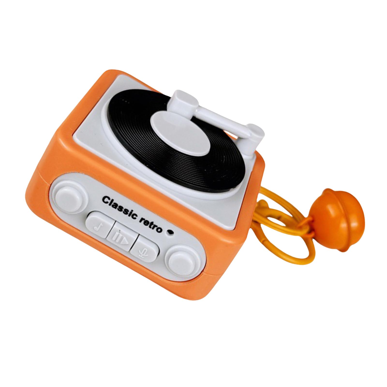 Amazon | 録音可能な蓄音機音楽ボックスレコーダー3Songsと音声録音を