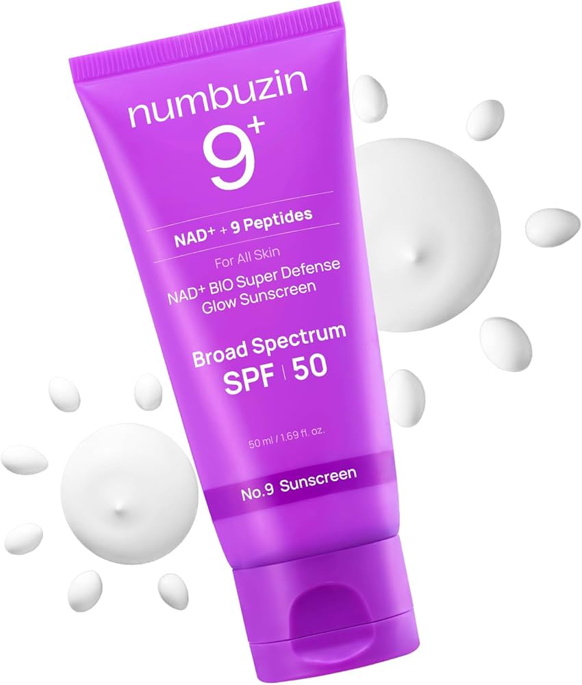 Amazon.com: numbuzin No.9 Sunscreen | Super Defense Glow Sunscreen