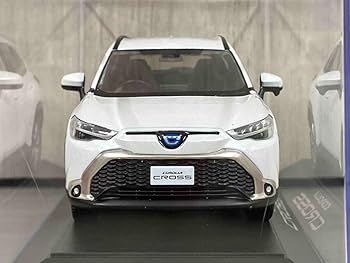 Amazon | ミニカー 1/30 カローラ クロス ミニカー ホワイト