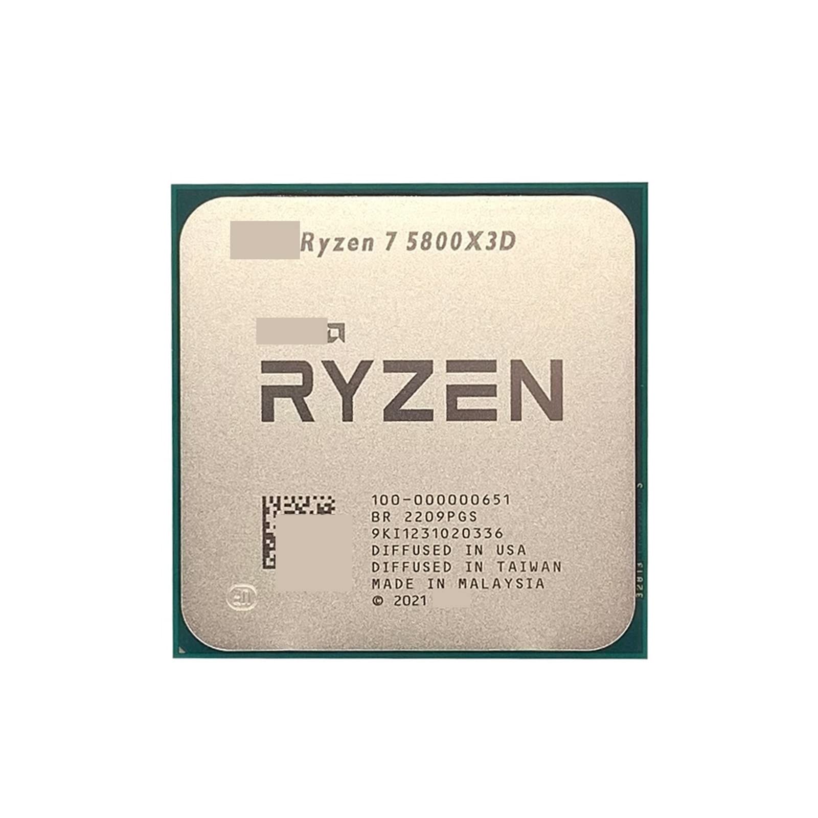 CPU R 7 5800X3D R7 5800X3D 3.4 GHz 8-Core 16-Thread CPU Processor
