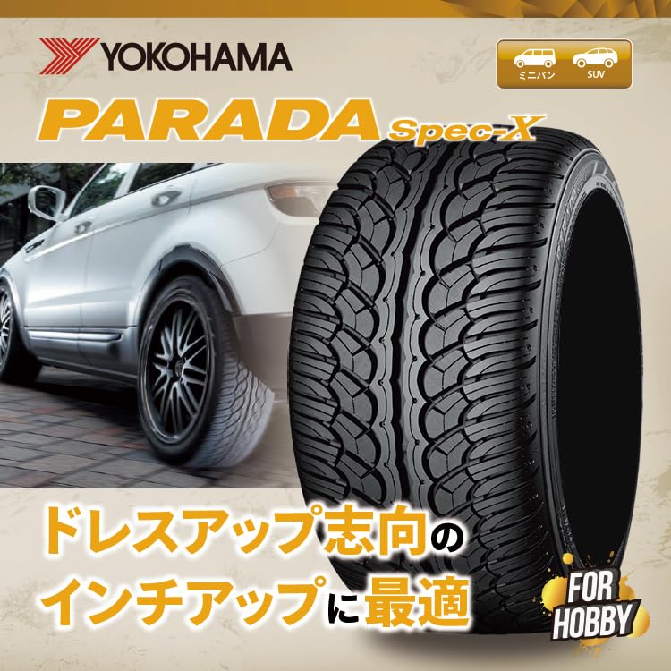 Amazon.co.jp: 4本セット YOKOHAMA PARADA Spec-X PA02 285/40R22 110V