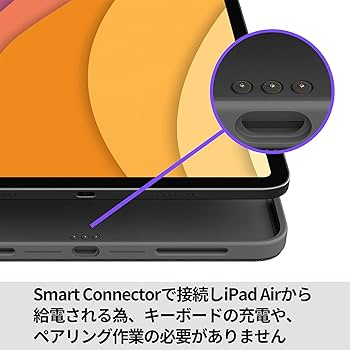 Amazon.co.jp: ロジクール Logicool iPad Air 10.9インチ 第5世代 第4