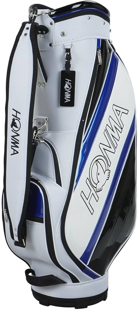 HONMA キャディバッグ 青色 カバー付き HONMA TEAM TOUR WORLD