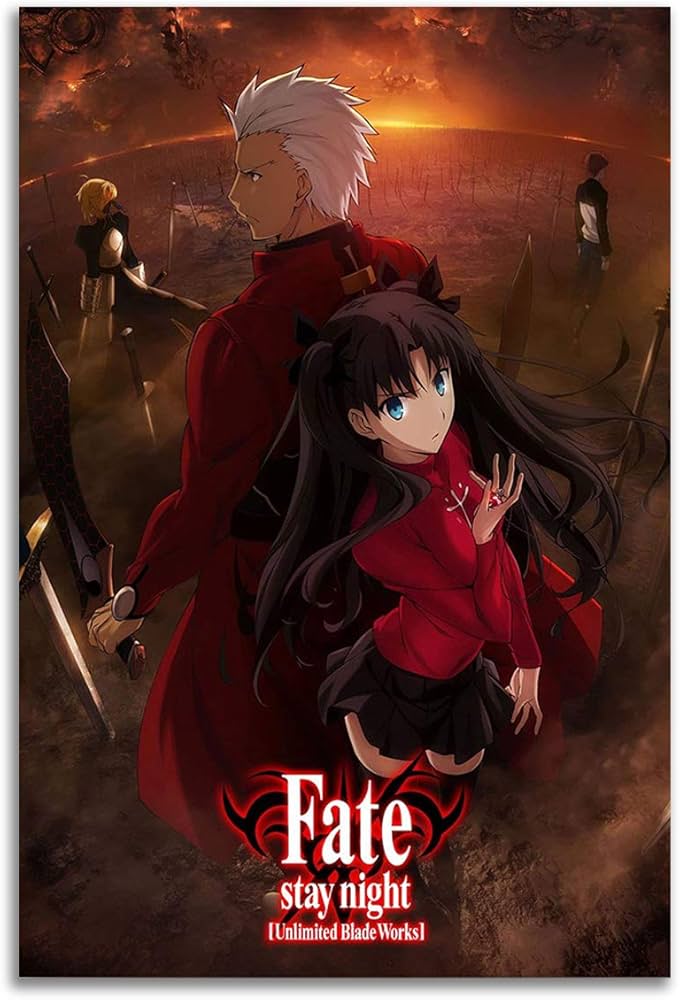 Amazon.com: Fate Stay Night Unlimited Blade Works Poster Unframed