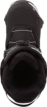 Amazon | Burton Step On Zipline スノーボードブーツ ブラック キッズ