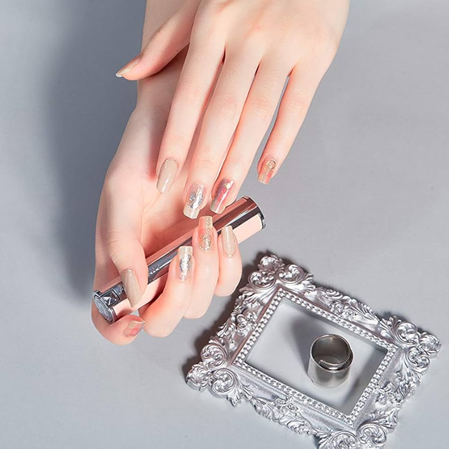 Amazon.co.jp: HERAXI ネイルシール 手の爪 20Pcs 爪やすり付き ネイル