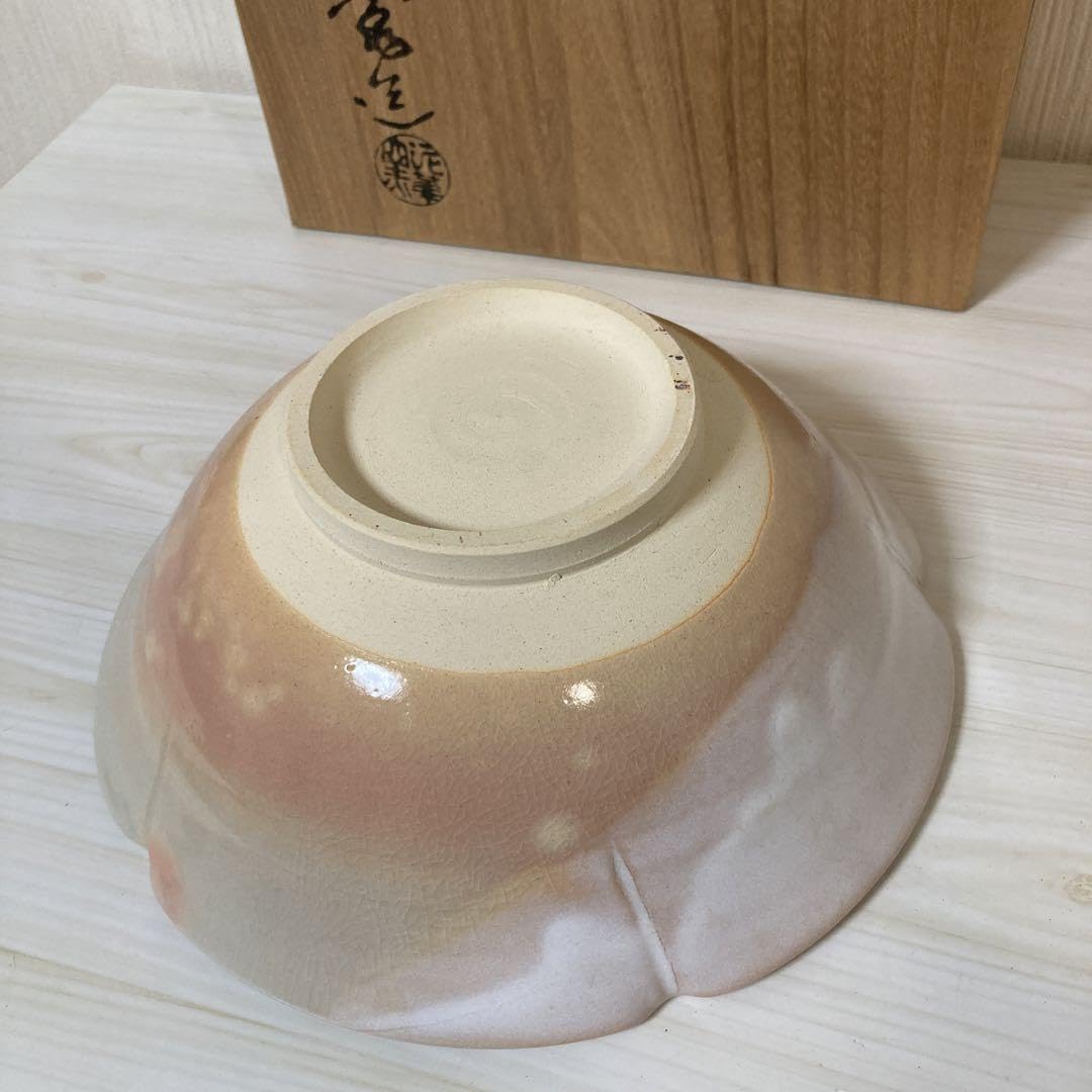 Amazon.co.jp: 泥華窯 坂田泥華 萩焼 鉢 深鉢 : ホーム＆キッチン