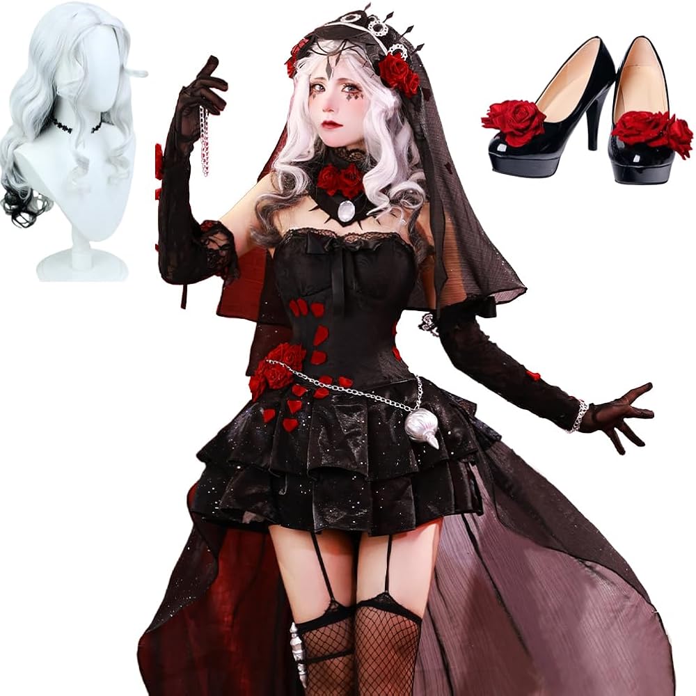 Amazon.co.jp: 【COSPLEE】 第5人格 コスプレ 第五人格 長い夜 エダ