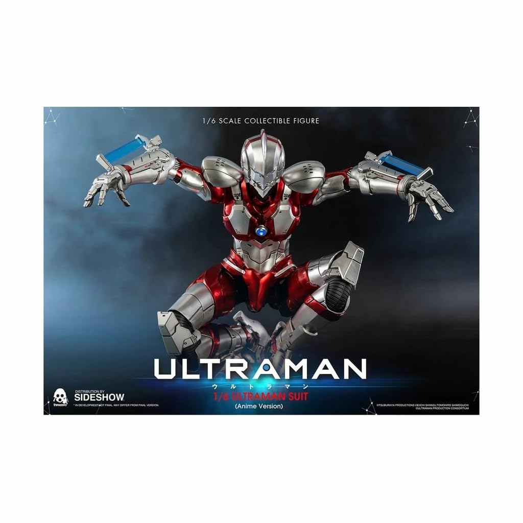 Amazon.com: threezero Ultraman (Anime Edition) 1: 6 Scale Action