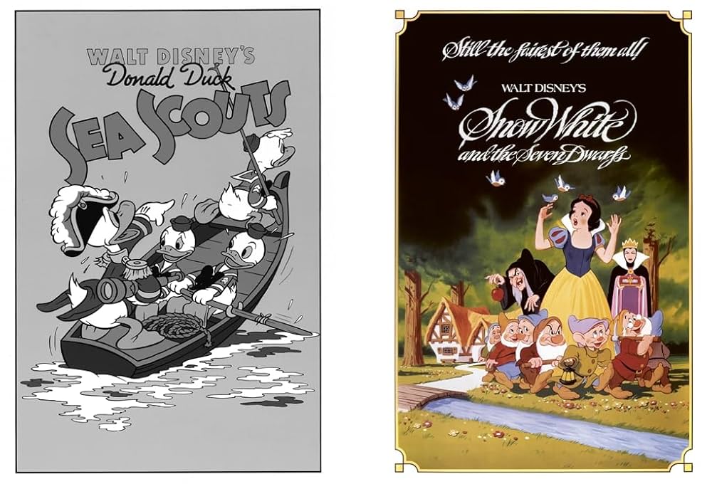 アート・デザイン・音楽 Disney 2016 Vintage Poster Series アート
