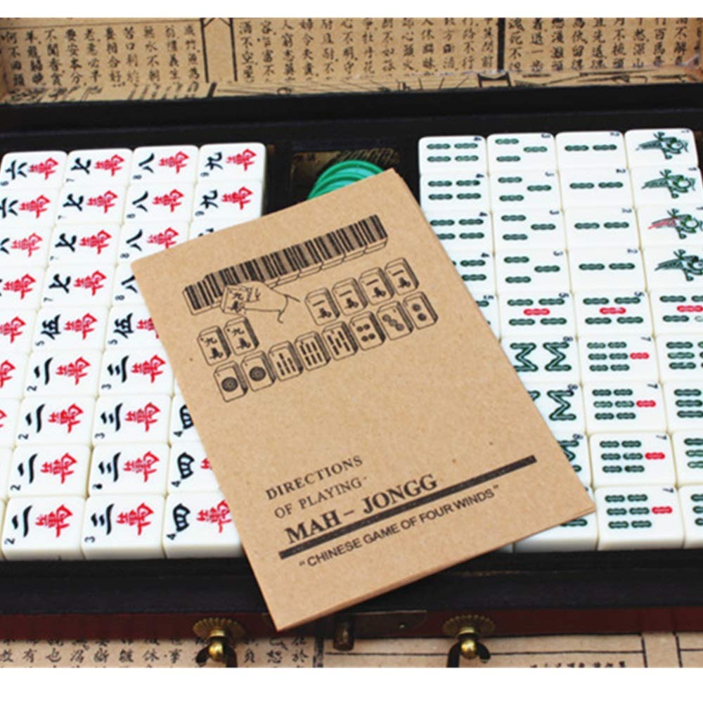 Amazon.co.jp: 麻雀牌 木製ケース付き146ポータブルプロフェッショナル