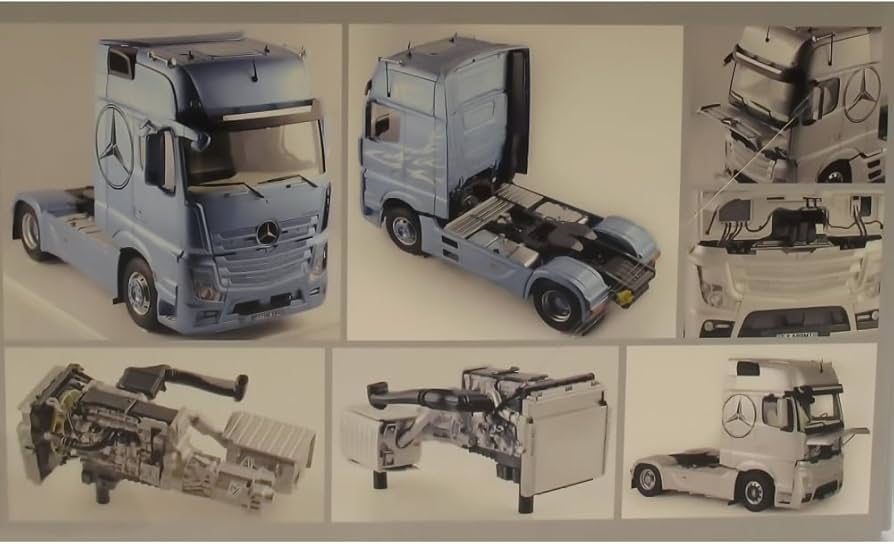 Amazon | イタレリ 1/24 メルセデス・ベンツ アクトロス MP4 ギガ