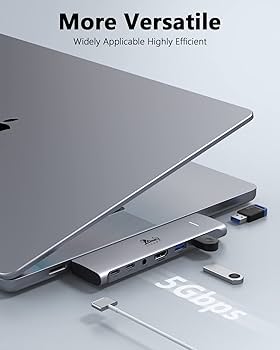 Amazon.com: USB C Hub Adapter for MacBook Pro/Air M1M2M3 2022 2021