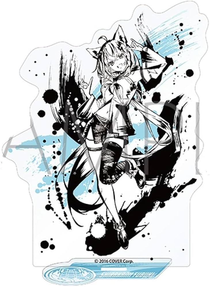 Amazon.co.jp: 白上フブキ アクリルスタンド ホロライブ 墨彩の宴ver