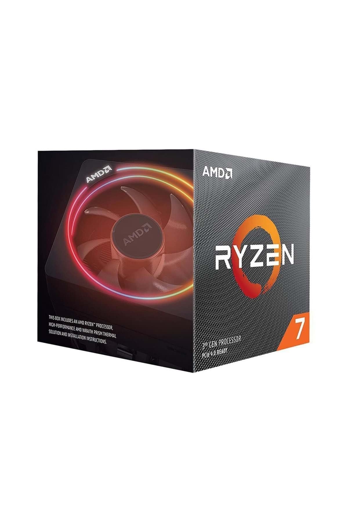 Amazon.co.jp: AMD Ryzen 7 3700X with Wraith Prism Cooler, 3.6 GHz
