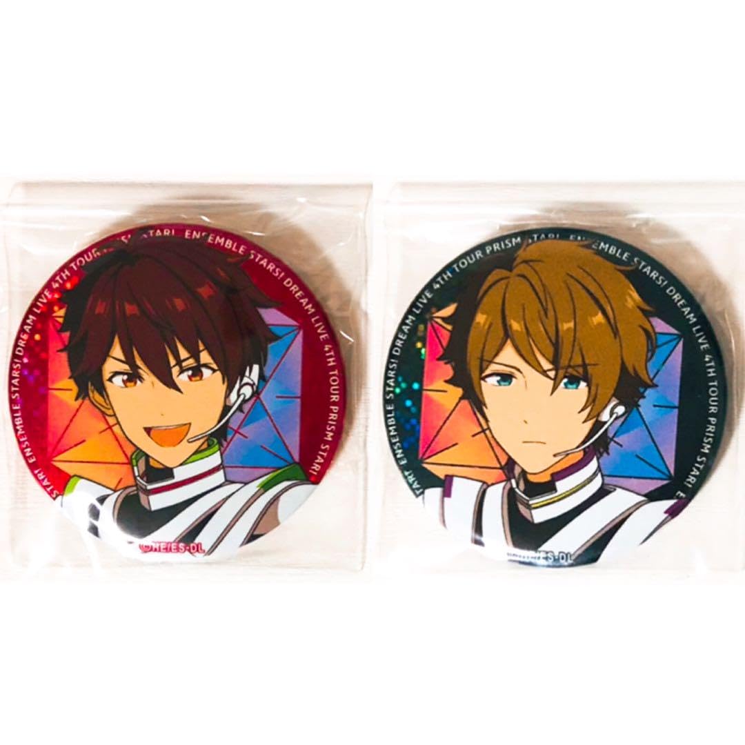 Amazon | あんスタ流星隊守沢千秋&高峯翠スタライ4thキャラバッジ