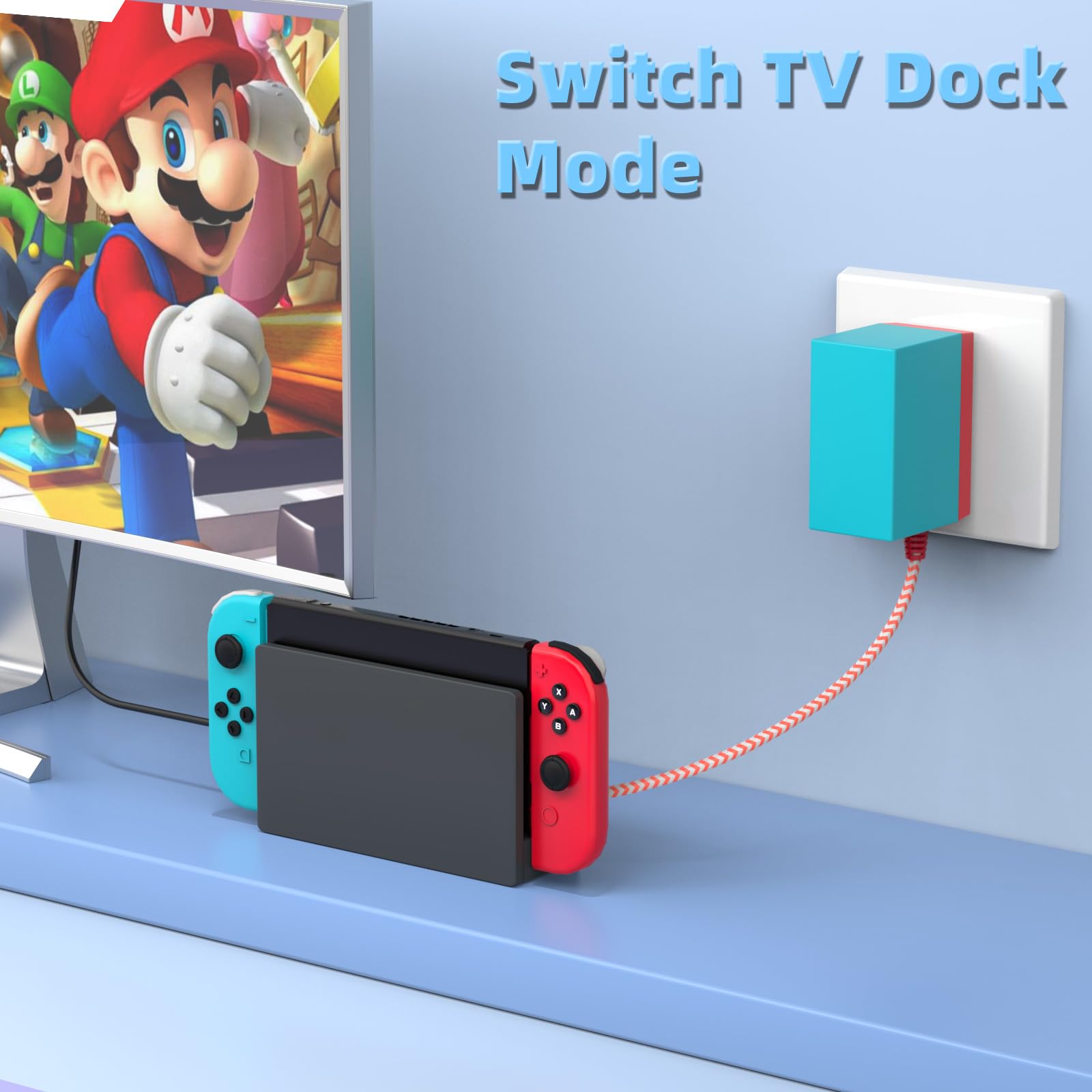 Amazon.com: Switch Charger Compatible with Nintendo, AC Adapter