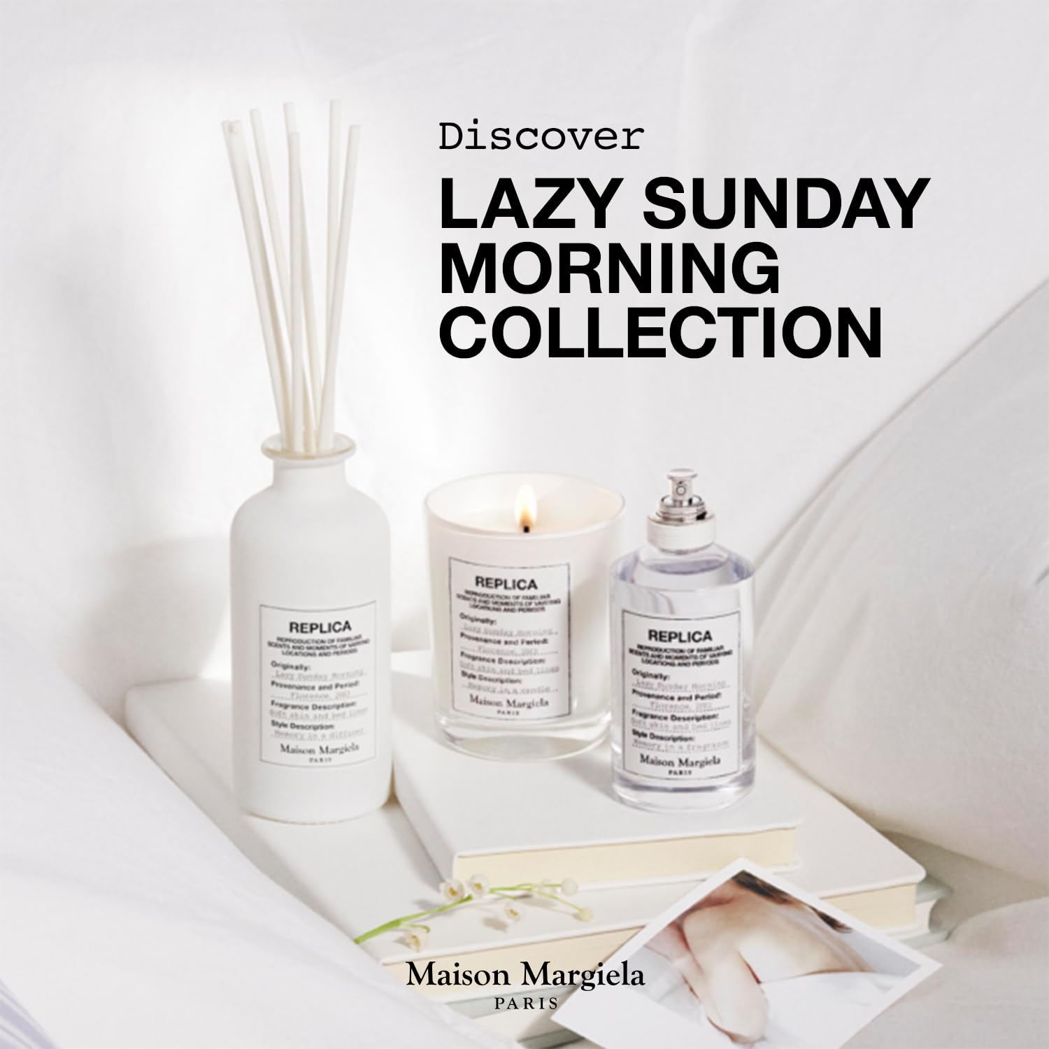 Maison Margiela Replica Lazy Sunday Morning Scented Candle 165g