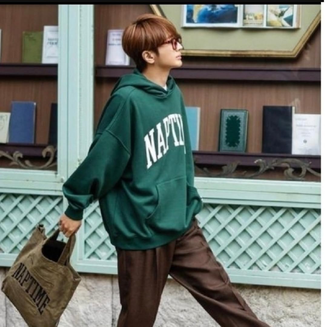 Amazon.co.jp: Nissy【Naptimeスエットパーカー グリーン Lサイズ