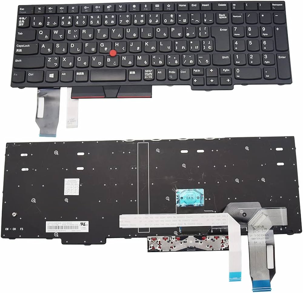 Amazon | 日本語キーボード適用するLENOVO Thinkpad E580 E585 E590
