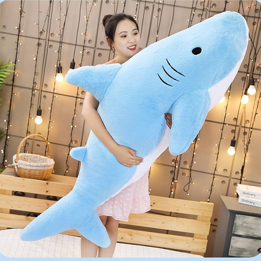 Amazon.co.jp: yousyu サメぬいぐるみ 特大鮫抱き枕 サメクッション