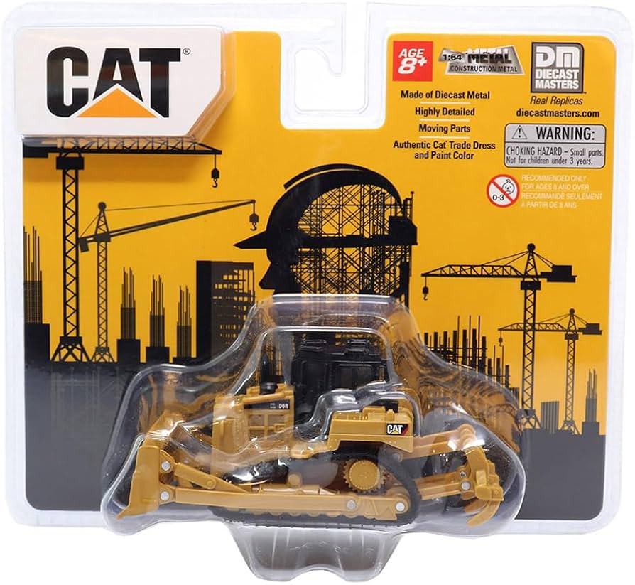 Amazon.com: Diecast Masters 1/64 Caterpillar D6R XL Track-Type
