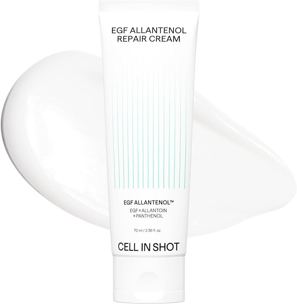 Amazon.com: CELL IN SHOT EGF Allantenol Barrier Repair Cream