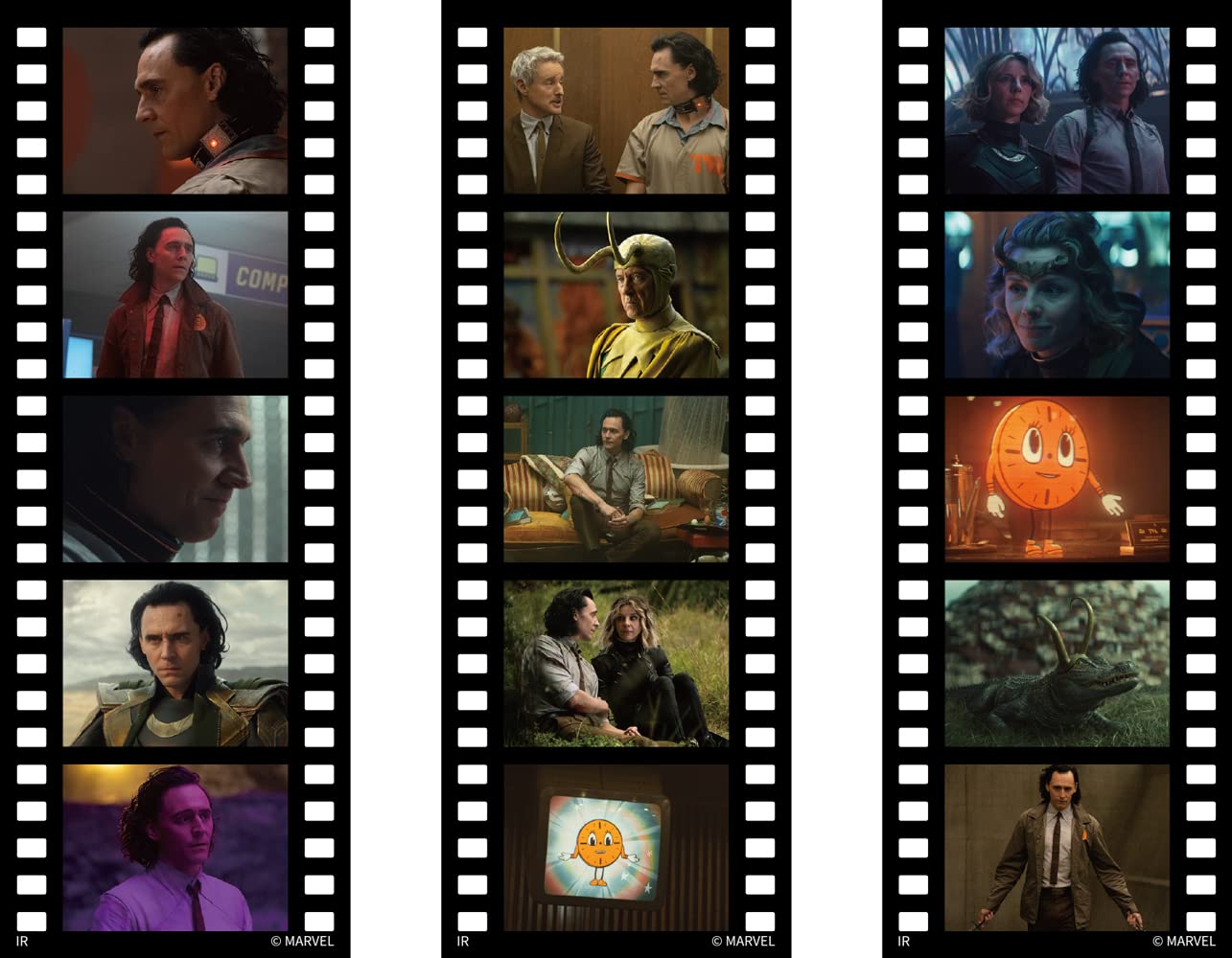 Amazon | MARVEL LOKI ネガフィルム風 ステッカーセット | シール