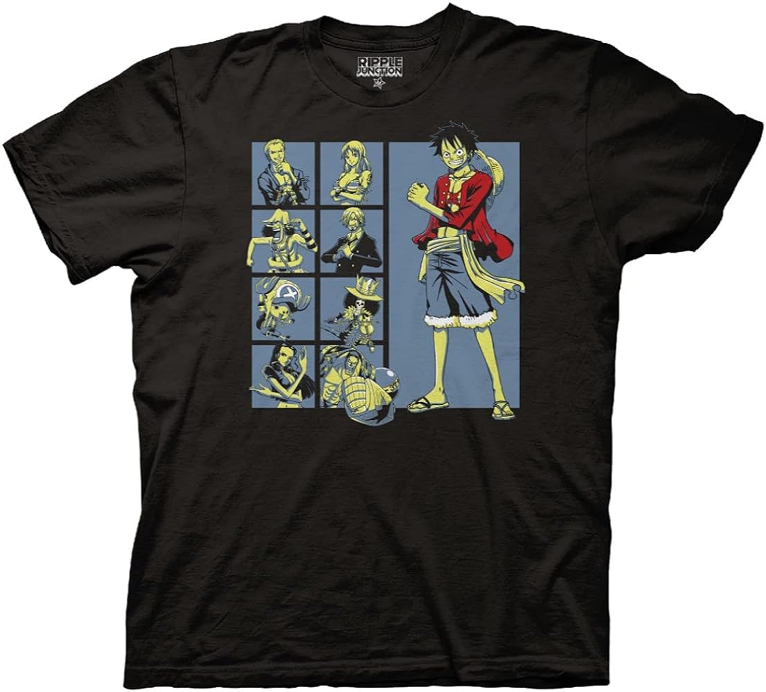 Amazon.com: Ripple Junction One Piece Men's Short Sleeve T-Shirt