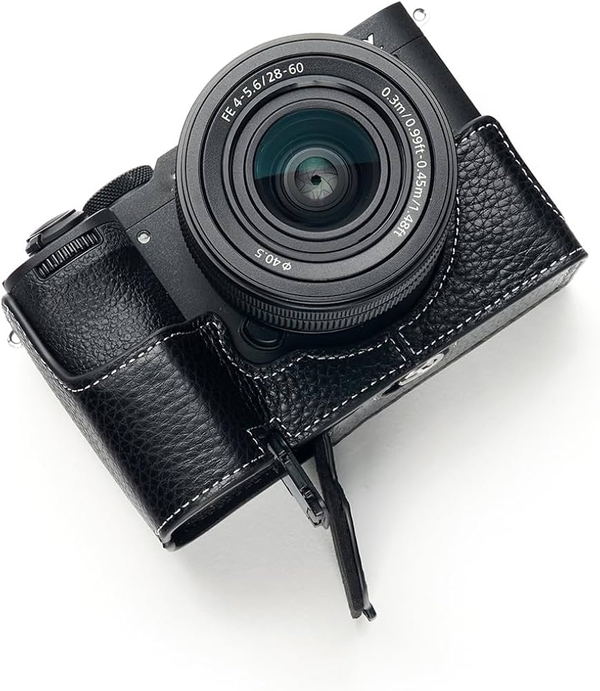 Amazon | TP Original ハンドメイド 本革 ハーフカメラケース バッグ