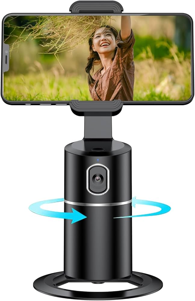 Amazon.co.jp: スマホ用ジンバル 自撮り 360°回転 スマホ 雲台