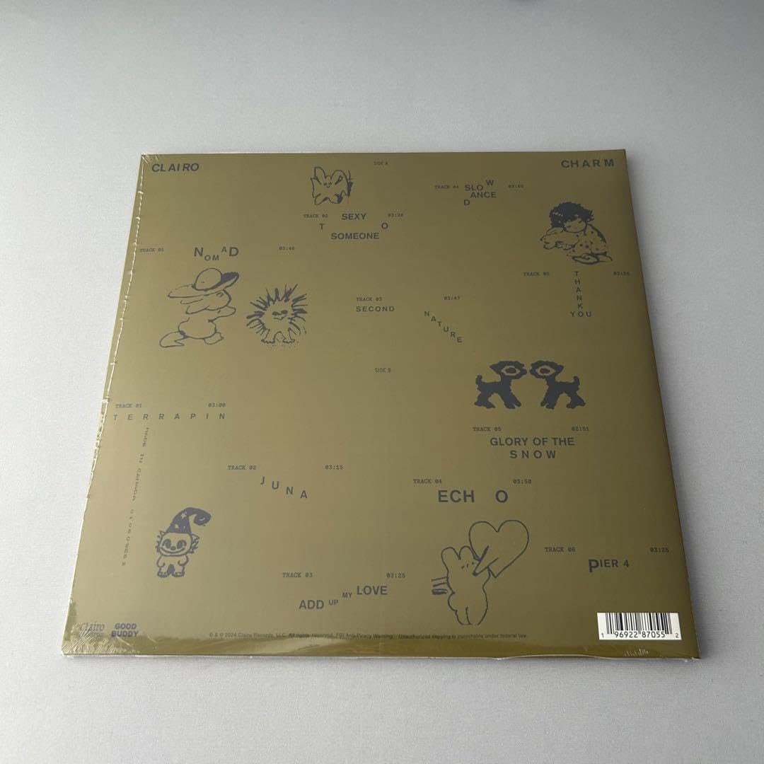 Amazon.co.jp: Clairo クレイロ Charm ブルーマーブル盤 LP レコード