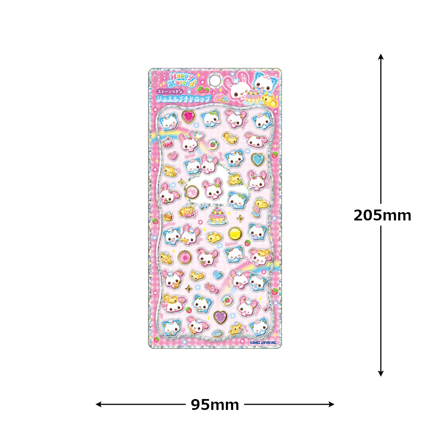 Amazon | カミオジャパン シール ジュエルプチドロップステッカー