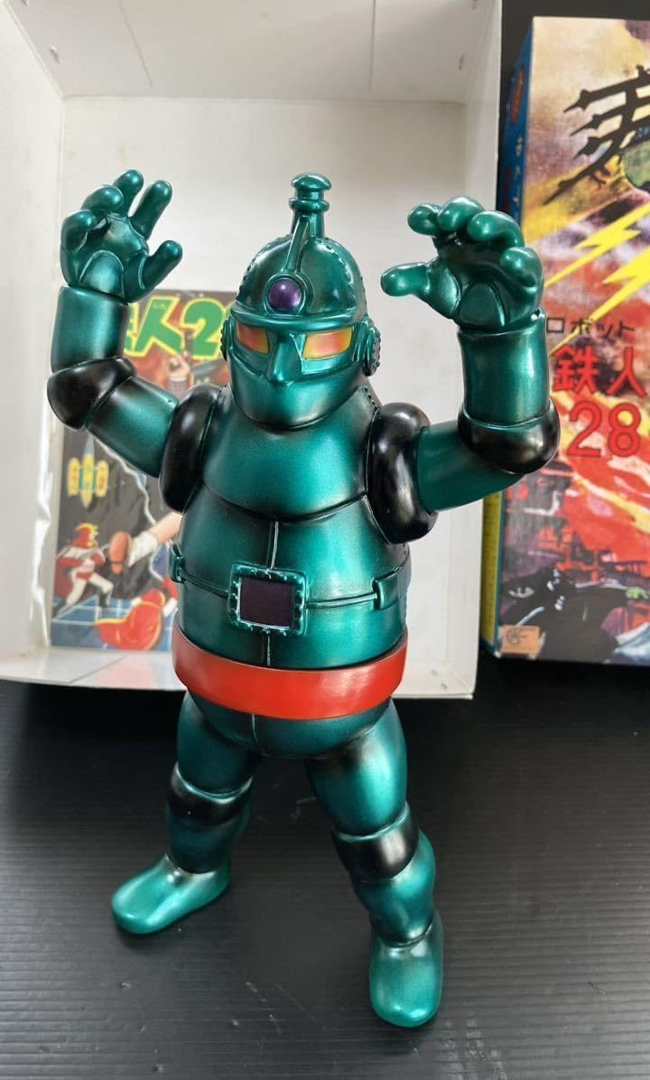 Amazon | シカルナ工房 ロボット 鉄人28号 グリーンメタ汚し塗装 ver