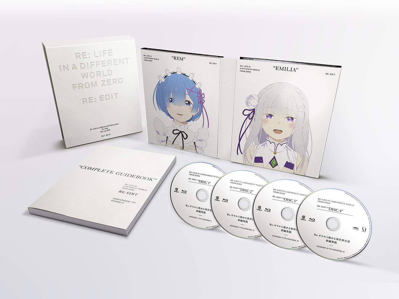 Amazon.co.jp: Re:ゼロから始める異世界生活 新編集版 Blu-ray BOX