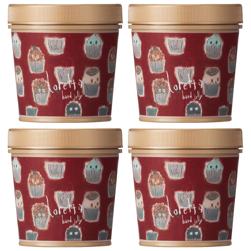 Amazon.co.jp: ロレッタ ハードゼリー 300g×4個セット [ローズの香り