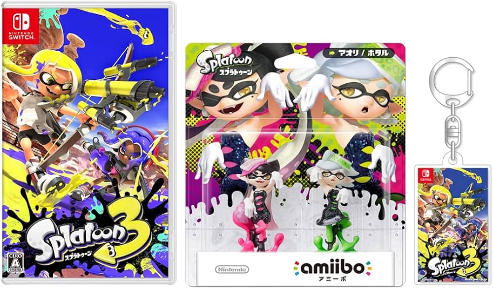 Amazon.co.jp: スプラトゥーン3 -Switch +amiibo シオカラーズセット