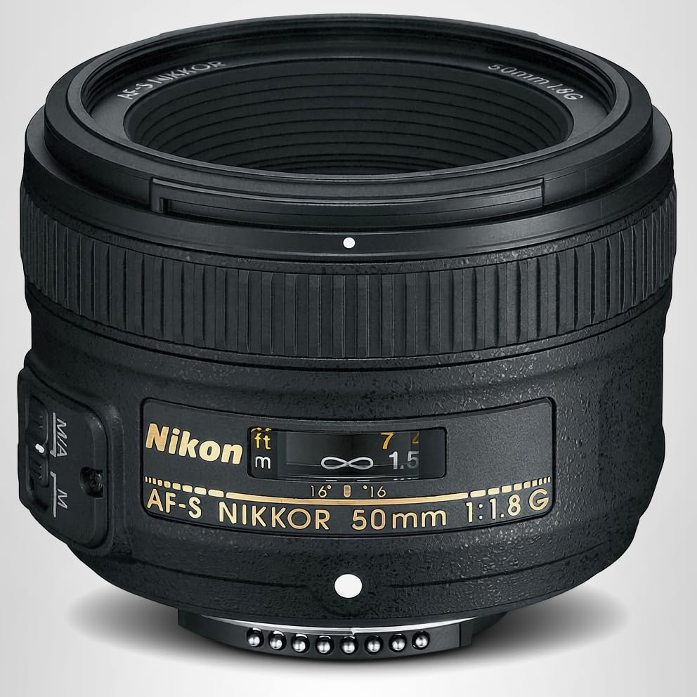 Amazon.com : Nikon AF-S FX NIKKOR 50mm f/1.8G Lens with Auto Focus