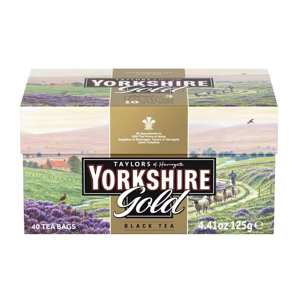 Amazon.com : Yorkshire Tea, Gold, Pillow Tea Bags, 40 Count (Pack