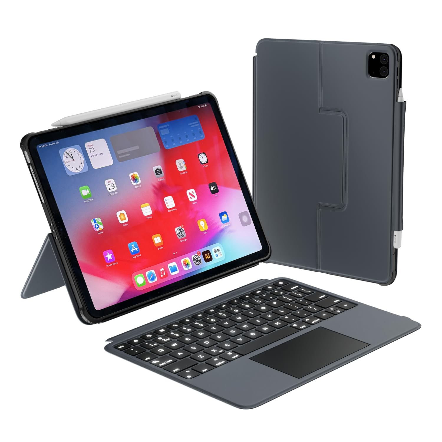 Amazon.com: Macally iPad Air 11 Inch Case with Keyboard (M3,2025